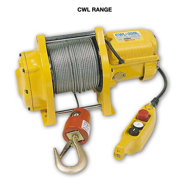 Comeup Electric Winches CWL Range